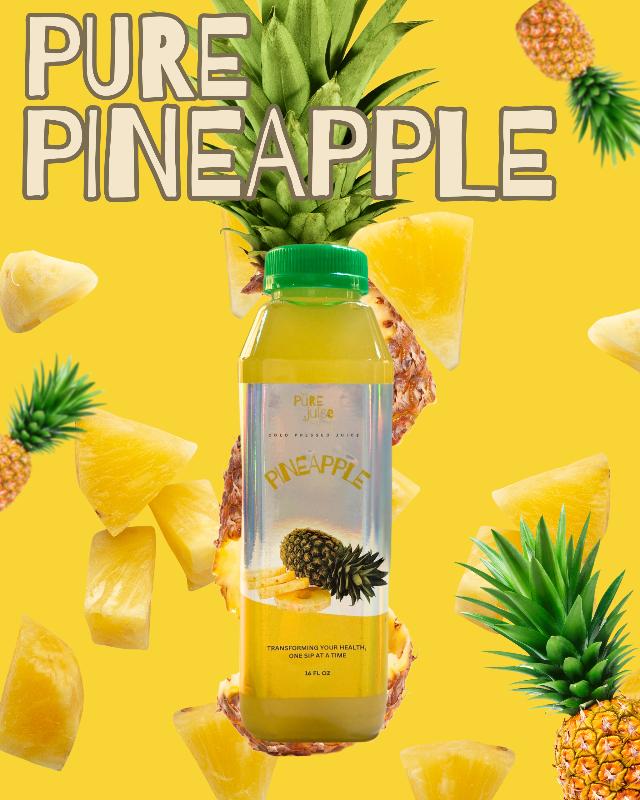 pineapple juice for plants PURE PINEAPPLE – The Pure Juice & Vegan Food Joint